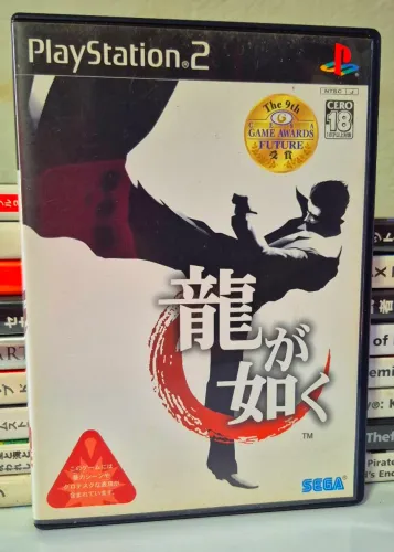 Jogo De Ps2 Original Yakuza Japonês Completo