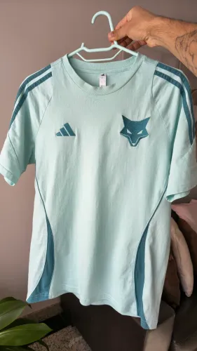 Camisa original Adidas Cruzeiro modelo treino 2025 100% algodão