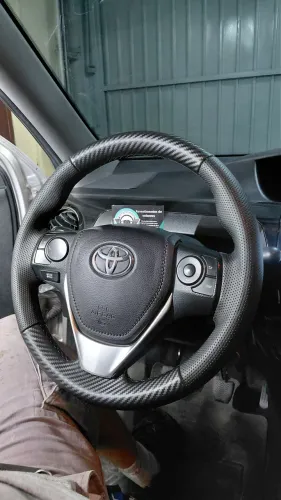 Revestimento de volante sem desmontar