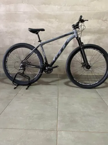 BIKE ARO 29 GTI ROMA CINZA NOVA É AQUI NA SS BIKE SHOP