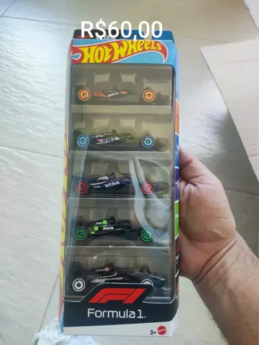 Carrinho Hot Wheels Pack formula1 