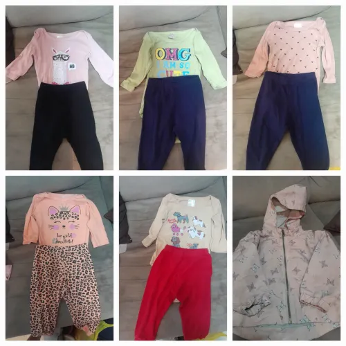 Vendo roupas de menina 9 meses a 1 ano