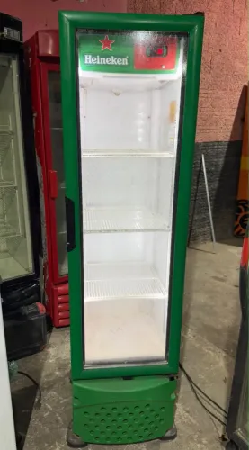 Freezer expositor cervejeiro slim visual Heineken