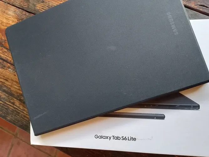 Tablet tab s6, sem a caneta. 