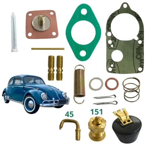 Reparo carburador Fusca 