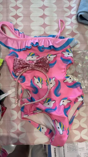 Maio minnie 6 anos biquíni 