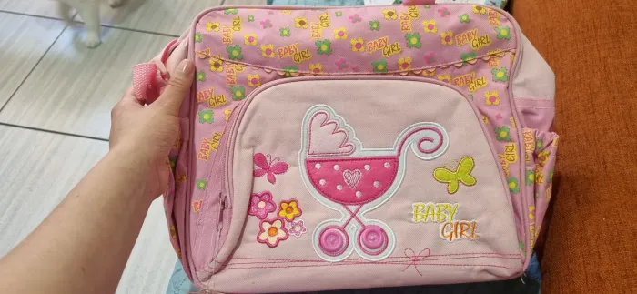 Bolsa bebê menina rosa