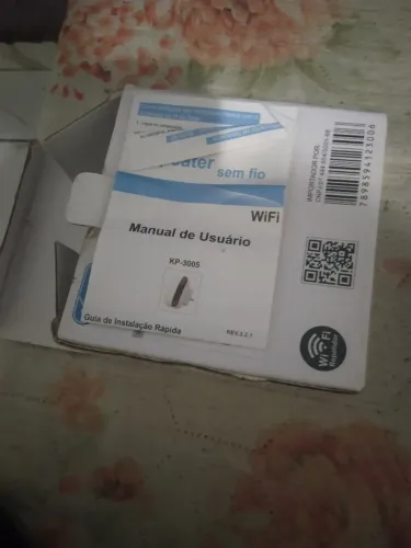 Repetidor de Wi-Fi sem fio wireless Knup modelo KP _3005