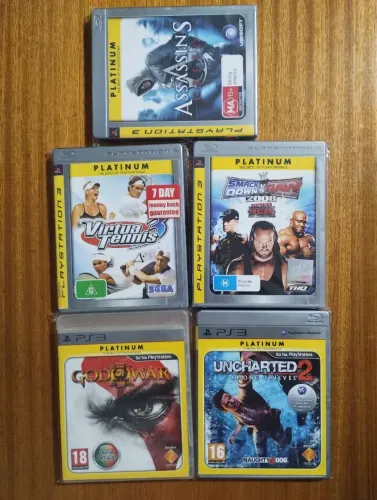 Jogos Platinum PS3 ler descrição