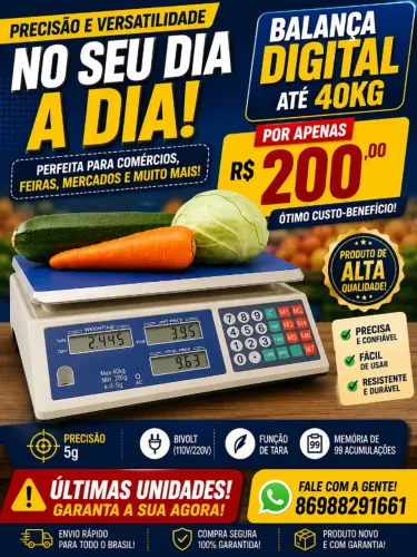 balança digital 40kg