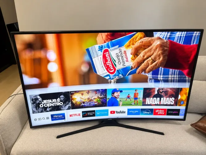TV 55 Samsung 4K Curvada