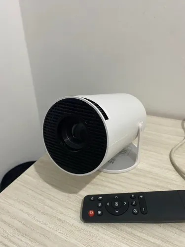 Projetor aceito cartão