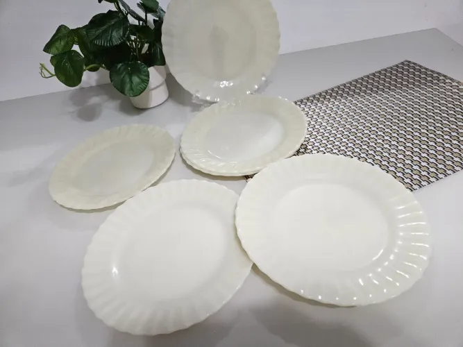 Pratos rasos colorex antiguidade rara