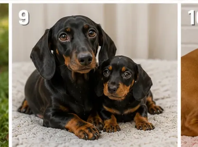 Baby cheio de energia Teckel/Dachshund/Salsicha/Salsichinha/Basset/Cofap