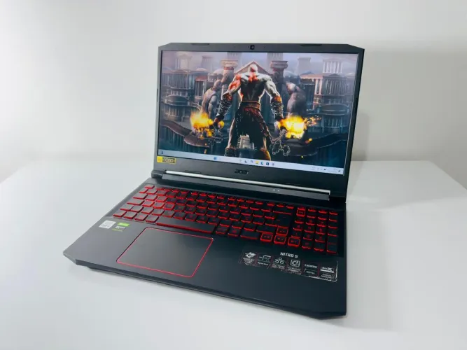 Notebook Acer Nitro5-I7-10th-16GB Ram-Ssd 512GB-GTX 1650 4GB-Tela 144Hz 