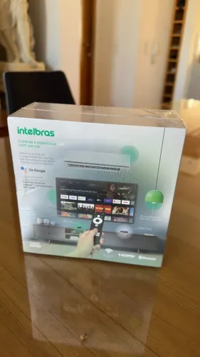 TV Box Intelbras 4K Android TV Homatics - Novo Lacrado