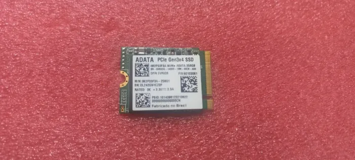 Ssd Adata Nvme 256gb