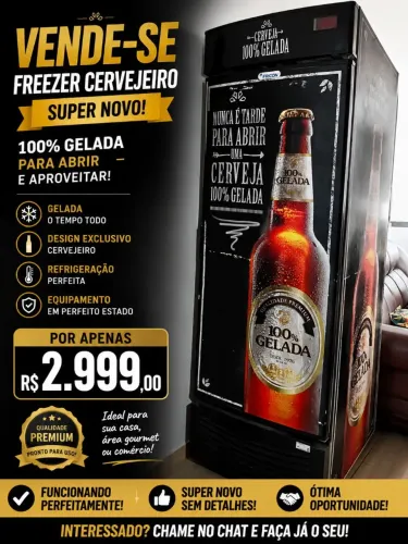 Freezer Cervejeiro Fricon Novinho