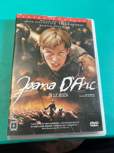 Dvd - Joana D'Arc - Luc Besson / Milla Jovovich, John Malkovich, Faye Dunaway