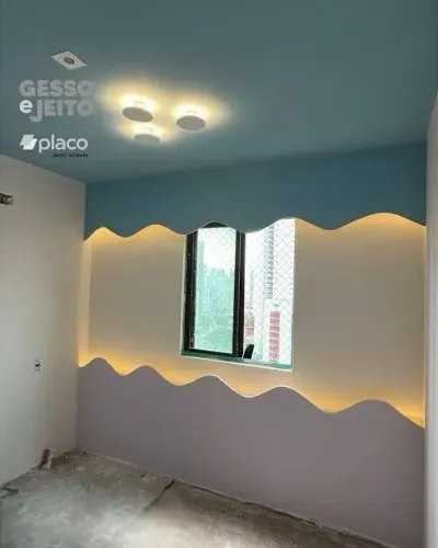Paredes feitos com drywall