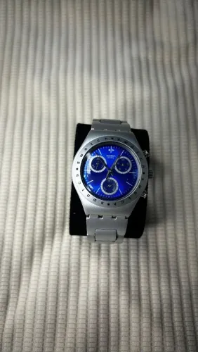 Relógio Prateado Swatch
