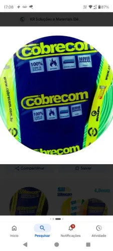 fio 2,5 cobrecom