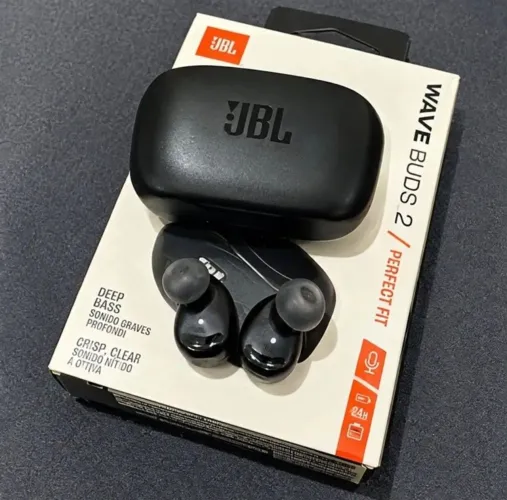 FONE DE OUVIDO BLUETOOTH JBL WAVE BUDS 2