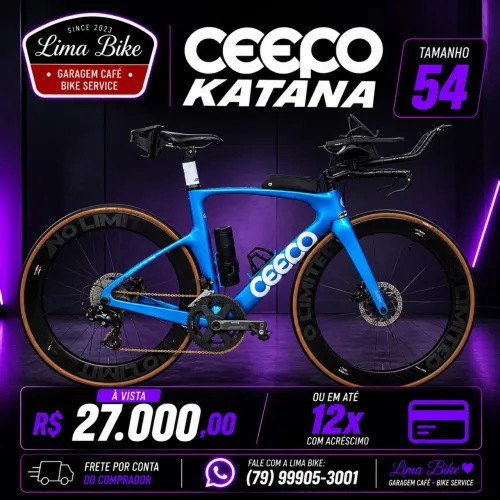 Bicicleta Triathlon Ceepo Katana - Tam 54