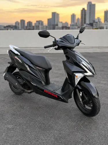 Honda Elite 125 2021 Preta Econômica