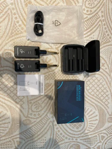 Transmissor E Receptor M-Vave Wp8 Com Box De Recarga