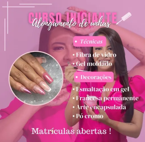 Curso alongamento de unhas 