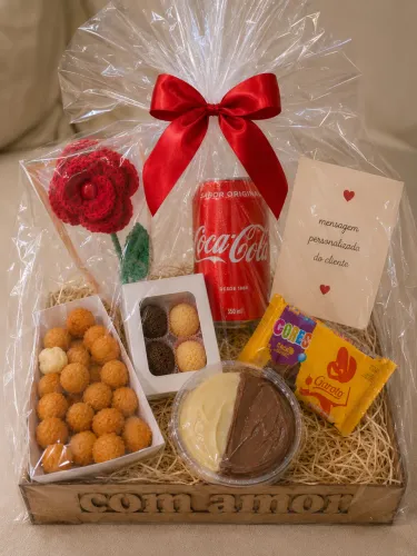 Cesta doce- presente, aniversário, dia dos pais, dia das mães, dia dos namorados?.