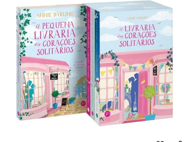 Livros: Box 4 livros Livraria dos corações solitarios