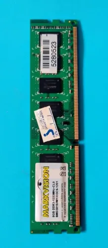 Memória RAM Markvision 8GB DDR3 1333MHz Desktop Usada