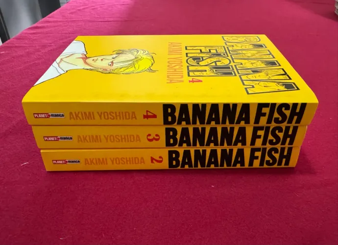 3 mangás Banana Fish