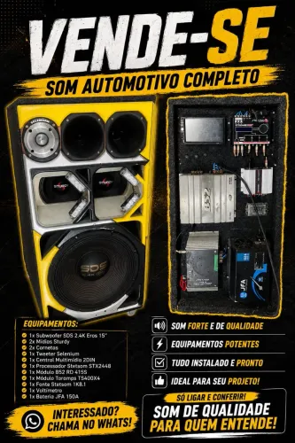 Som Automotivo Completo