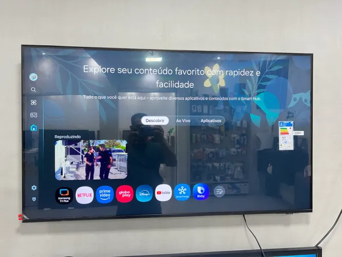 Tv Samsung smart 4K 50 polegadas com garantia de fábrica