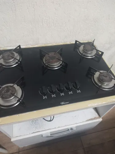 Vende se fogão Cooktop, com 5 bocas