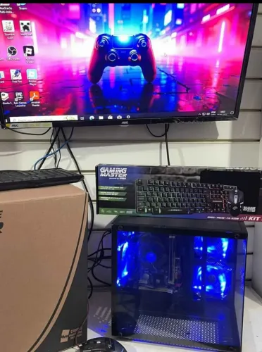 Pc Gamer YOUTUBER COMPLETO I7 Novo na Caixa