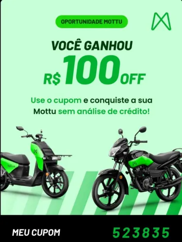 Ganhe $100 de indicação mottu ?