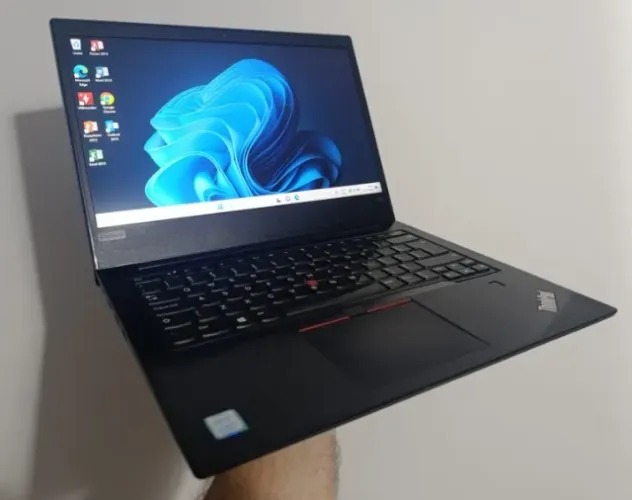 Notebook lenovo intel core i5 octacore 8 gb memória ddr4 ssd 256 gb biometria bat. boa top