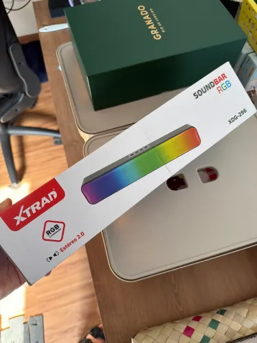 Caixa de som Bluetooth XTRAD com entrada USB