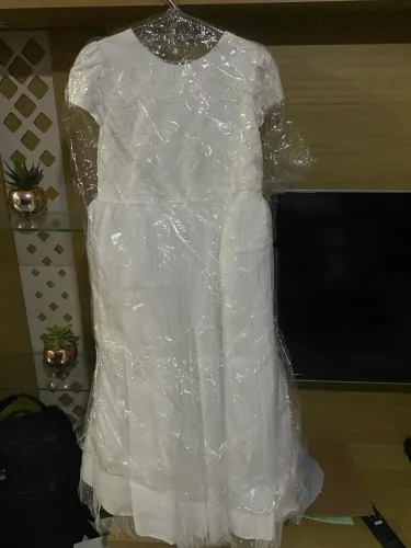Vestido e sapato Criança