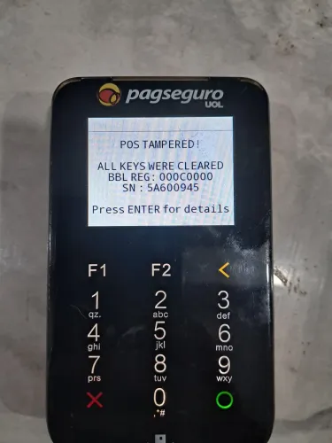 maquina de cartao moderninha  Wifi Plus - COM DEFEITO
