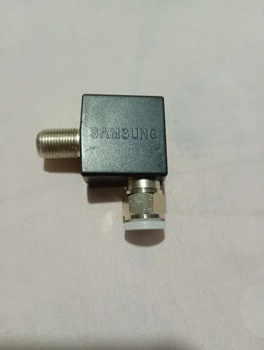 Adaptador para Antena Coaxial Smart TV Samsung 90 Graus