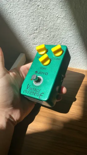 Pedal de guitarra joyo vintage overdrive