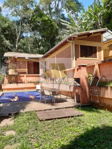 Casa Sobrado de Condominio em Chácaras Bosque do Embu - Embu das Artes