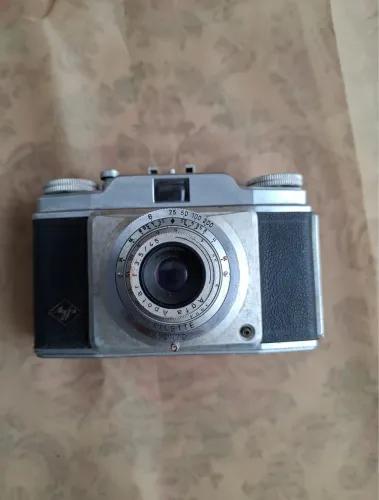 Câmera Agfa Silette sem teste anos 60
