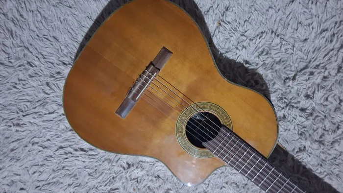 Violao Giannini flet eletro acústico cordas nylon