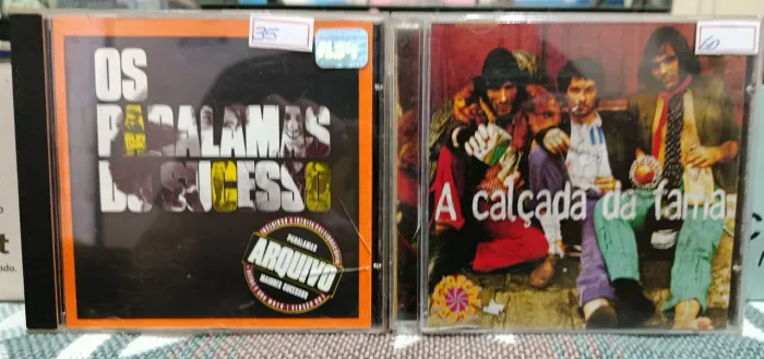 CD Paralamas Arquivo + CD Faichecleres (Calçada da Fama)